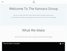 Tablet Screenshot of kansara.com
